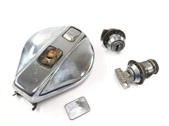 Moto Guzzi California III VY Integrale [1990] - Комплект замков отсека для хранения крышки бака