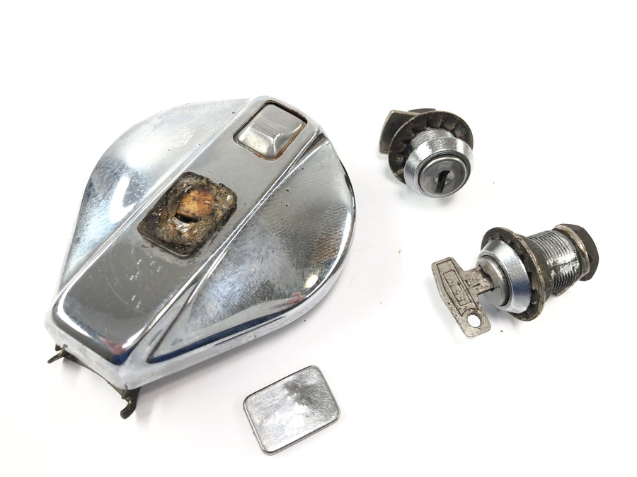Moto Guzzi California III VY Integrale [1990] - Tankdeckel Staufachschloss Set