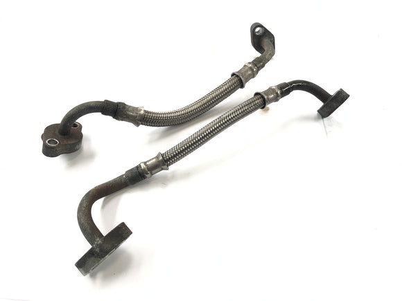 Triumph Daytona 955i T595N [2003] - Ölleitungen Stahlflex Motorleitung Set