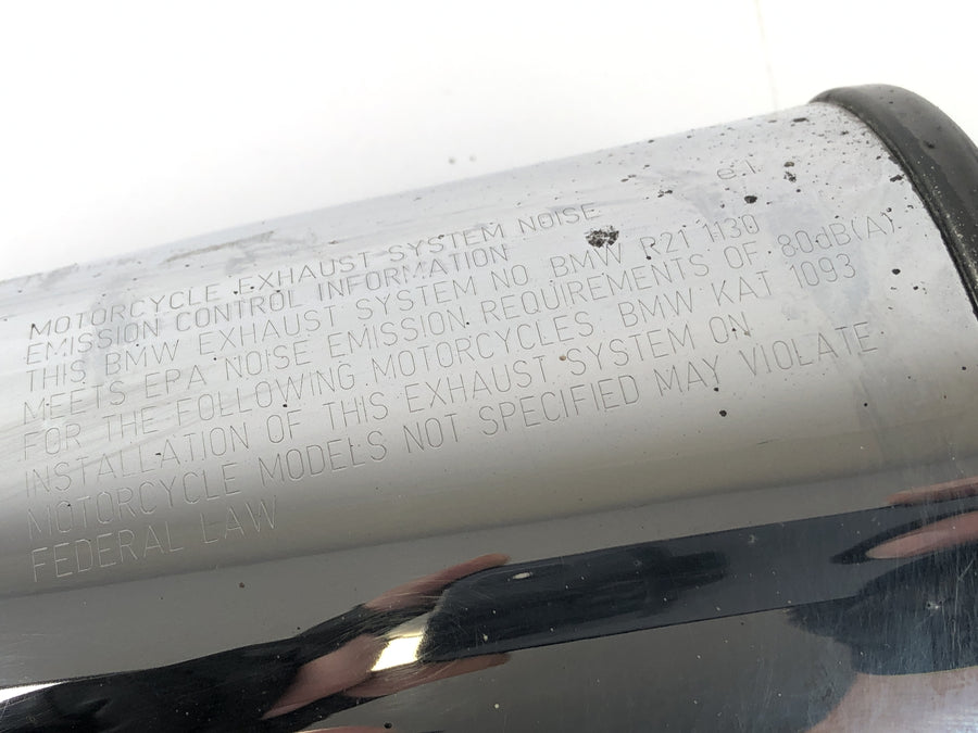 BMW R 1150 R R21 [2003] - Examinado silenciador definido por escape