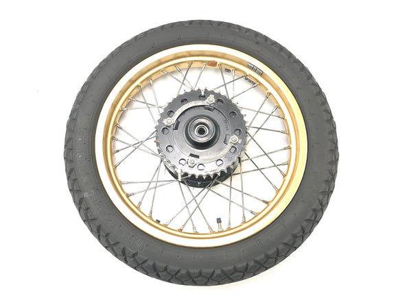 ヤマハXT 600 Zテネレ55W [1986]  - 背面にチェーンホイールが付いた後輪のリム