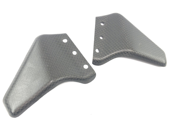 Ducati Monster S4R M4 [2004] - Fersenschutz hinten Carbon Soziusfußrasten Fersenschutz