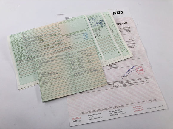 SWM SM 125 R [2018] - ramka główna z papierami