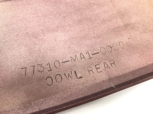 Honda GL 500 Silversching PC02 [1982] - Bagbeklædning Cowl beklædning bagpå dækning