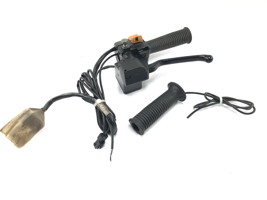 BMW K 1100 LT [1993] - Stuurfitting, rechts, gasgreep, schakeleenheid, remhendel, verwarmde handgrepen