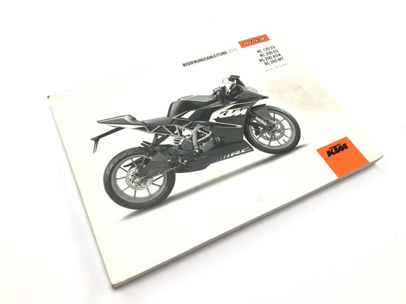 KTM RC 125 [2016] - Käyttöopas Käyttöopas Kuljettajan käsikirja