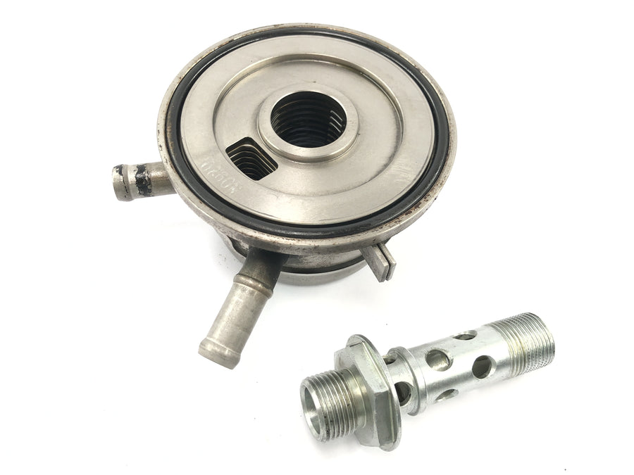 Yamaha YZF 750 R 4HN [1995] - Ölkühleradapter Ölkühler Anschlussplatte