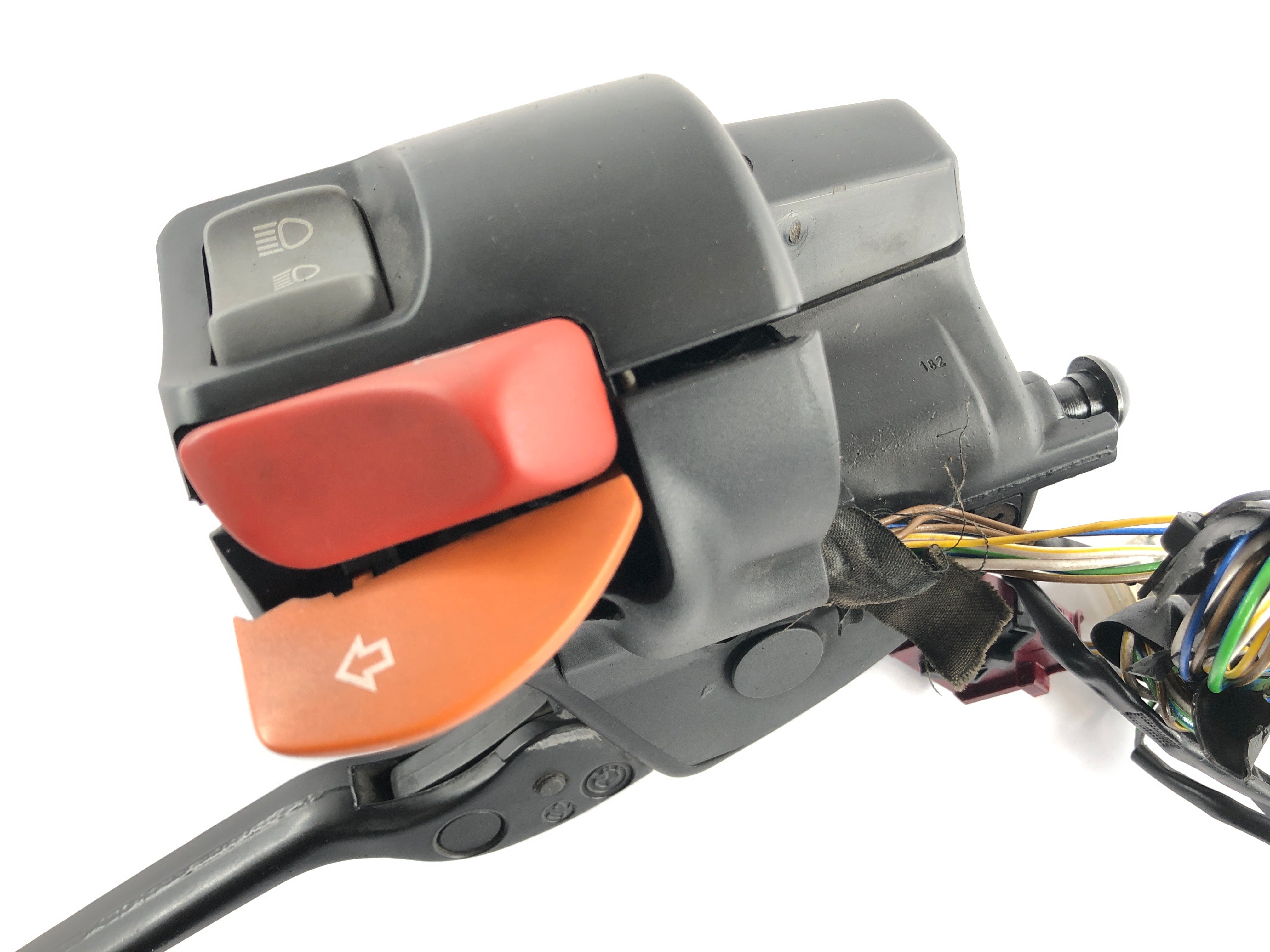 BMW K 1200 RS [2002] - Handlebar switch left with clutch pump and clutch lever