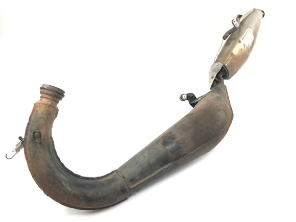 Cagiva Planet 125 [1998] - exhaust system rear silencer manifold muffler complete