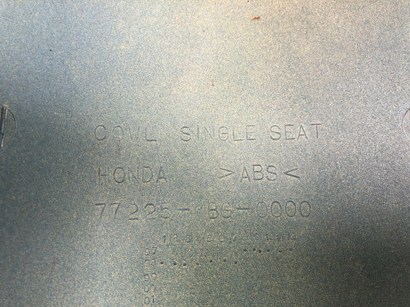 Honda VFR 800 FI RC46 [1999] - Soziussitzabdeckung Soziusabdeckung Sitzabdeckung