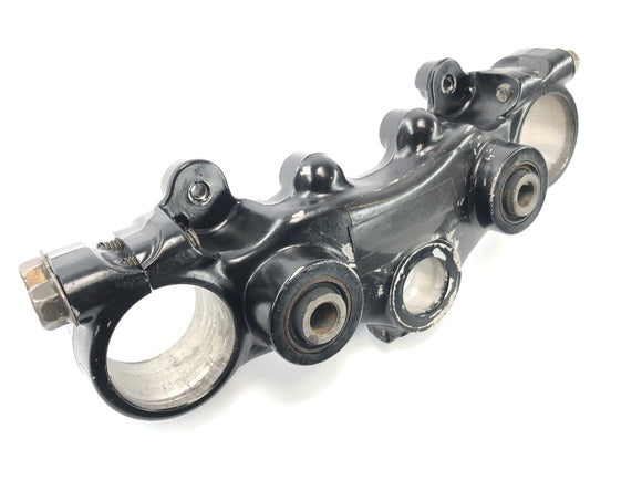 Yamaha XT 600 43F [1985] - Ponte do garfo no topo da placa de cabeça de controle do garfo