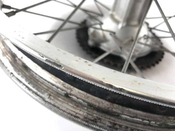 川崎KMX 125 B [1998] -Hinterrad Rim背面J 18 x 1.85点11 99