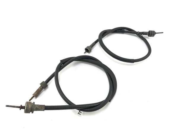 Yamaha XT 500 1U6 [1981] - sada hřídele rychloměru a tachometr