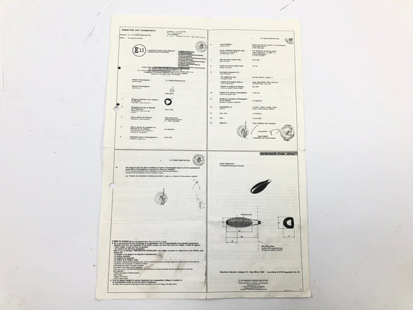 Honda VFR 800 FI RC46 [1999] - Blinker Kellermann Blinkleuchte Fahrtrichtungsanzeiger Satz Paar