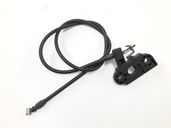 Triumph Speed ​​Triple T509 [1998] - Zadelslot met bowdenkabel