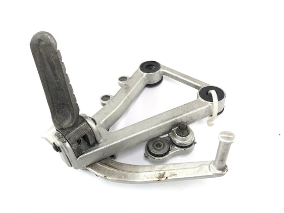 Cagiva Mito 125 EVO 8P [2000] - Fahrerfußraste Fußraste Halterung rechts mit Bremspedal