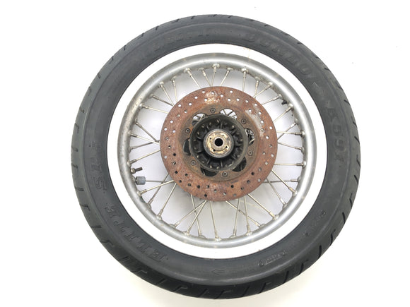 Cagiva Elefant 650 [1984] - обод задних колес с цепным колесом и тормозным диском