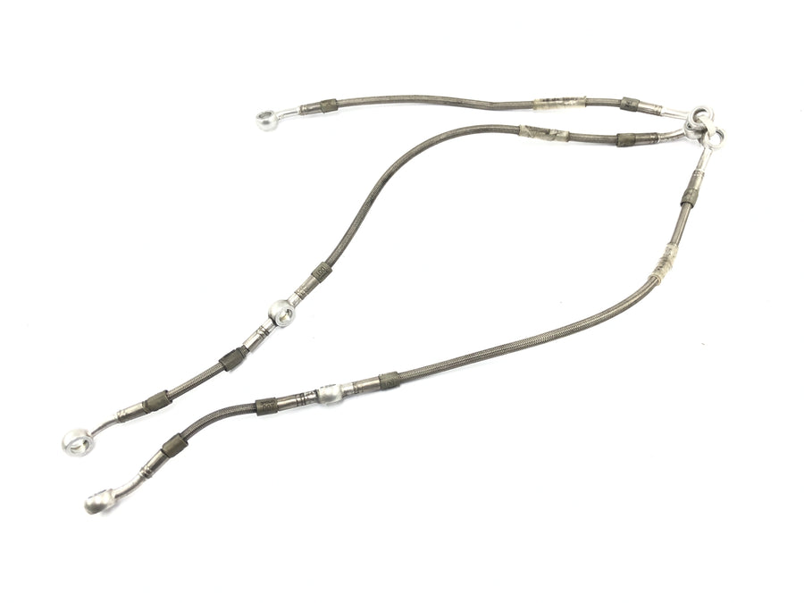 Kawasaki GPZ 1000 RX ZXT00A [1986] - Teräksinen punottu jarruputki edessä Spiegler