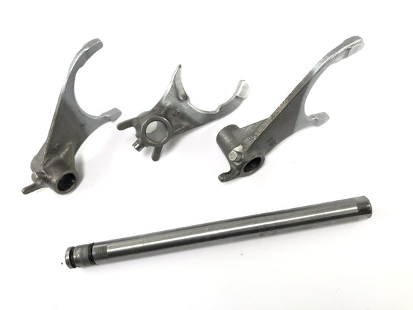 Triumph Daytona 900 T300 [1993] - Conjunto de garfo de comutação de mecânica de troca de engrenagem de mudança de engrenagem