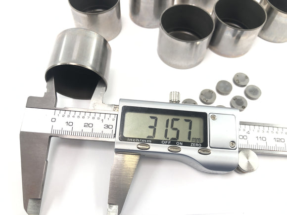 Aprilia RSV 1000 R [2004] - Ventiltassen Tassenstößel Shim Set Ventiltrieb