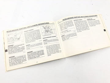 Yamaha TT 600 R DJ01 [1998] - Driftsinstruksjoner - 0