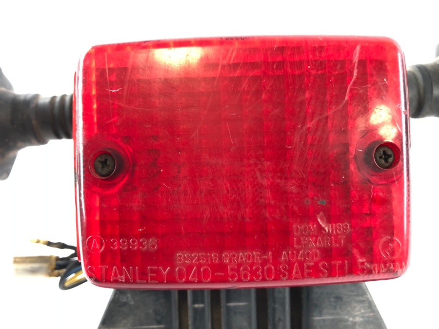 Yamaha XT 600 Zenere 34L [1985] - Lisensplate Holder med blinklys og baklykter