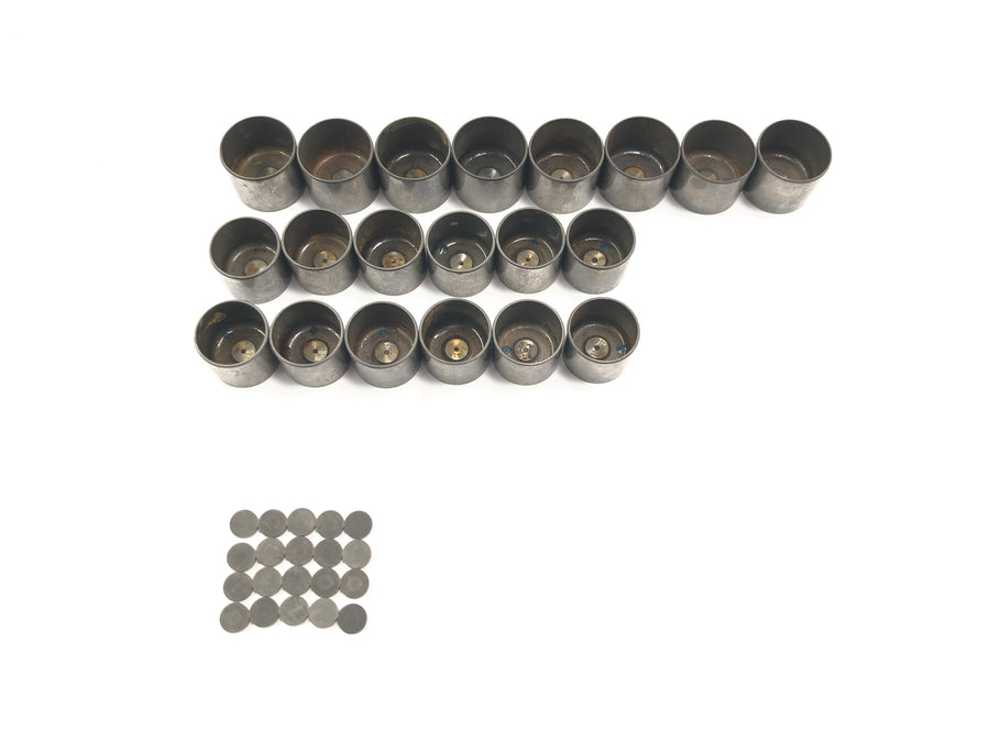 Yamaha GTS 1000 4FV [1997] - cup tappet valve tappet set with shims