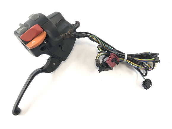 BMW K 1200 GT K12 [2003] - Montáž spínače na řídítka, spínač na řídítkách vlevo se spojkovou páčkou