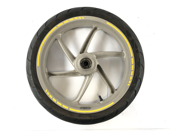 Cagiva Mito 125 EVO 8p [2000] - ruota della ruota anteriore 3,00 x 17 "ruota del bordo in alluminio