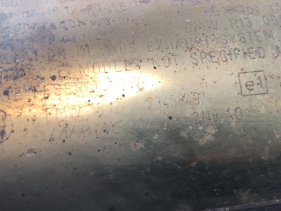 BMW F 650 GS R13 [2000] - Silencer exhaust right and left