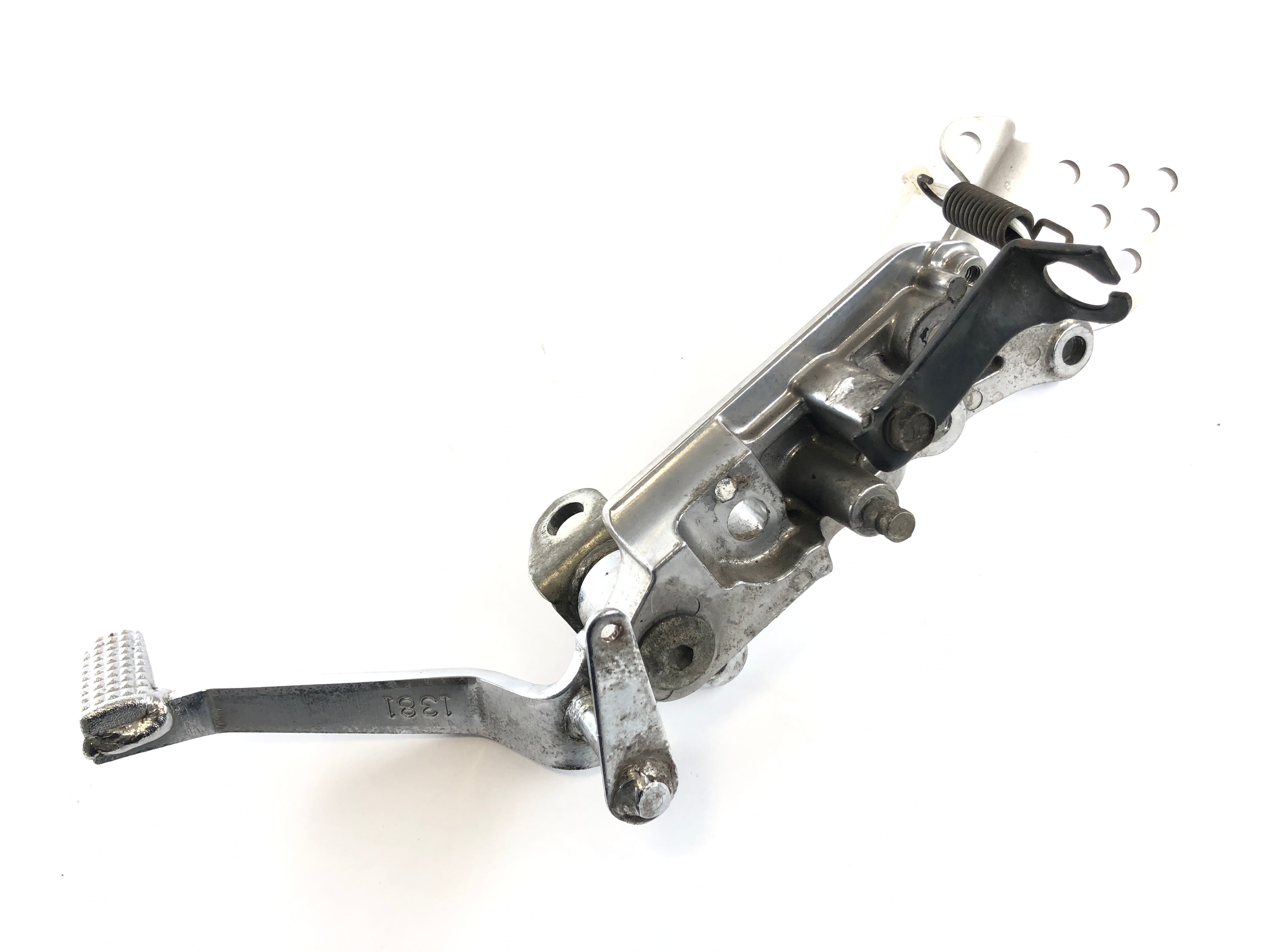 Kawasaki ZRX 1200 S ZRT20A [2003] - Footrest holder right with brake pedal