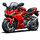 Ducati supersport [T-Shirt] - Karikatur - Brust Print