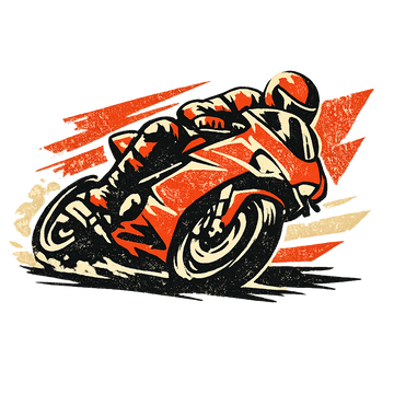 Ducati supersport [Hoodie] - Retro Rallye - Brust Print