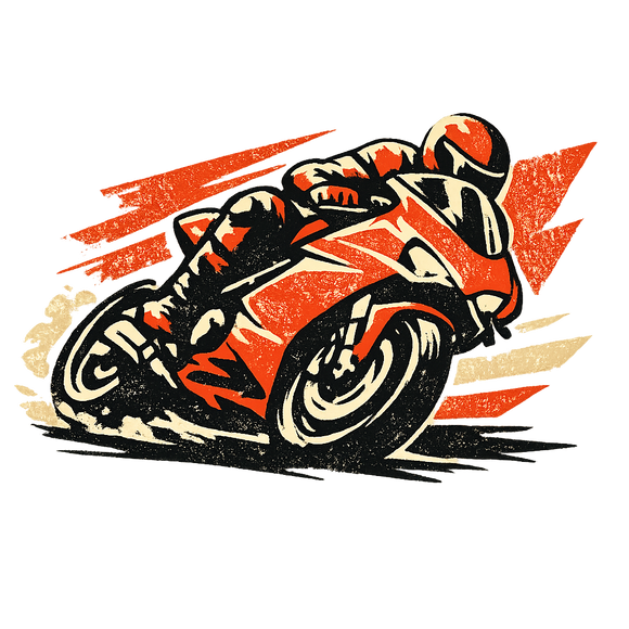 Ducati supersport [Hoodie] - Retro Rallye - Brust Print