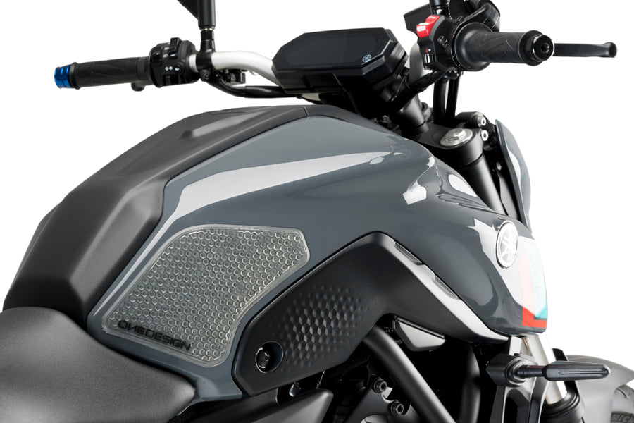 YAMAHA MT-07 [2023] – Sidetankbeskyttere – Gjennomsiktig