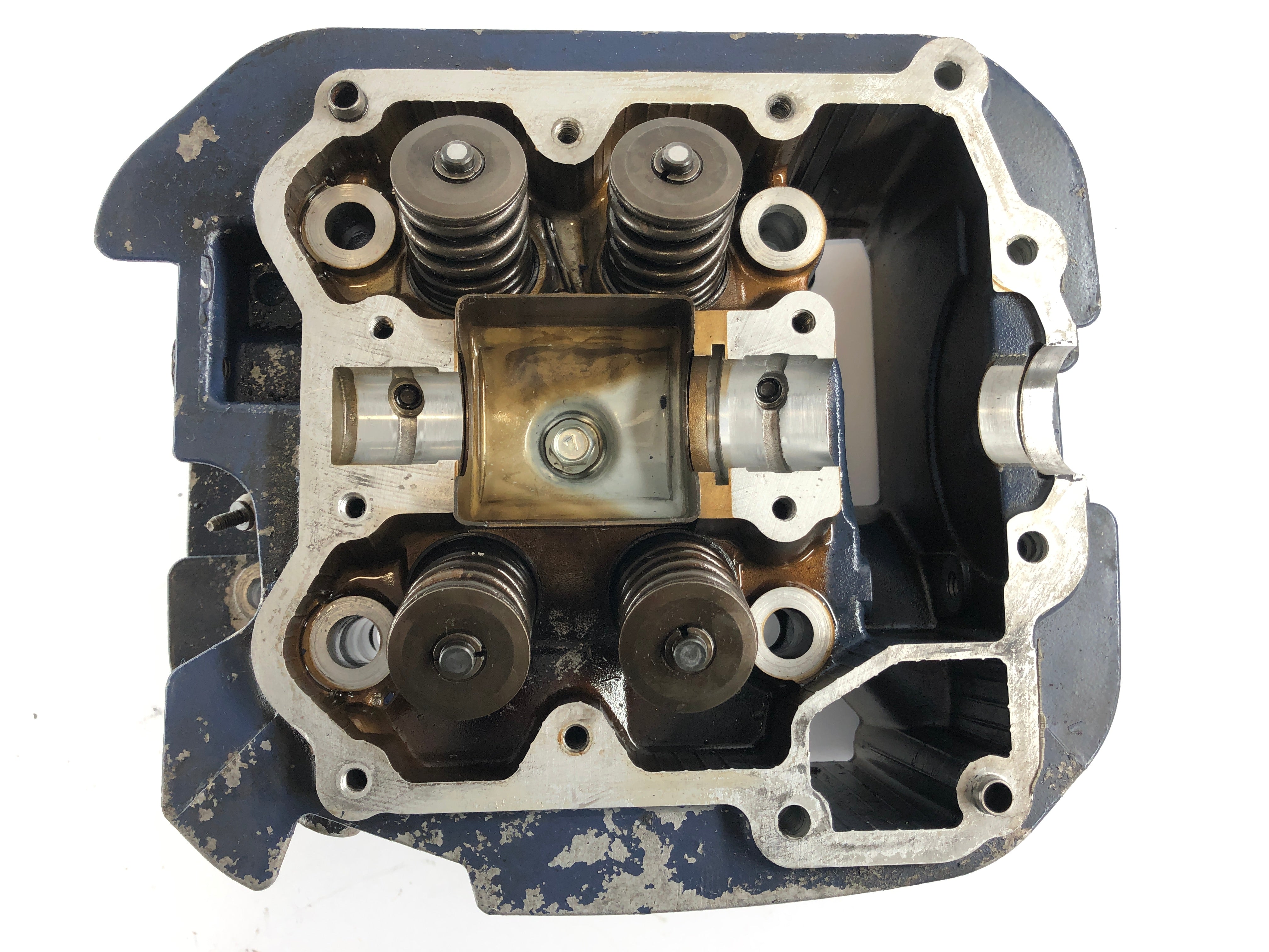 Suzuki DR 750 S SR41B [1988] - Cylinder head with rocker arm and valve cover