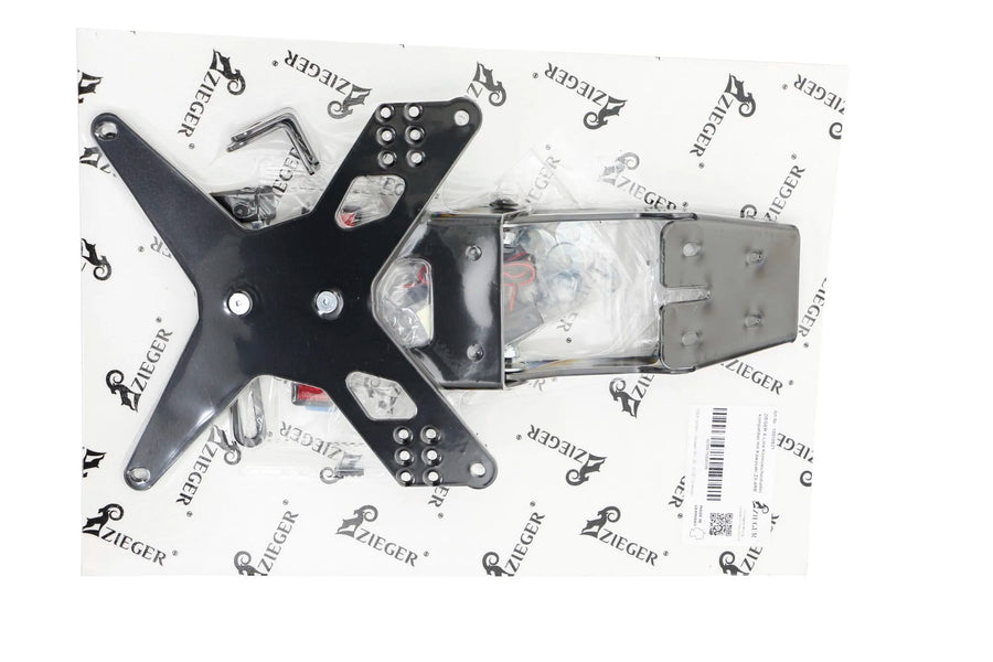 harley davidson flstf [ZIEGER] – X-Line Kennzeichenhalter Typ E