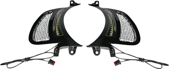 harley-davidson road glide [CUSTOM DYNAMICS] – Genesis® 4 Dynamic LED Road Glide® ventilation inserts