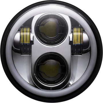 harley davidson sportster s 1250 [CUSTOM DYNAMICS] – 5-3/4" LED Halo Scheinwerfer