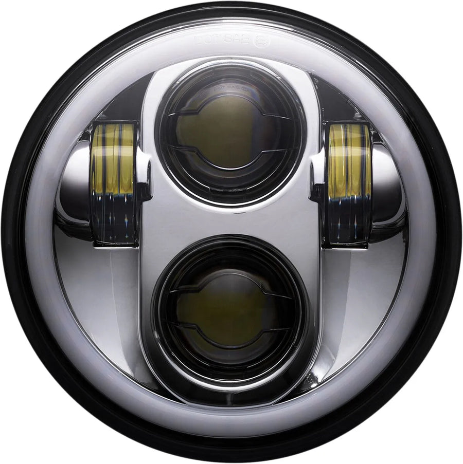 harley davidson sportster s 1250 [CUSTOM DYNAMICS] – 5-3/4" LED Halo Scheinwerfer
