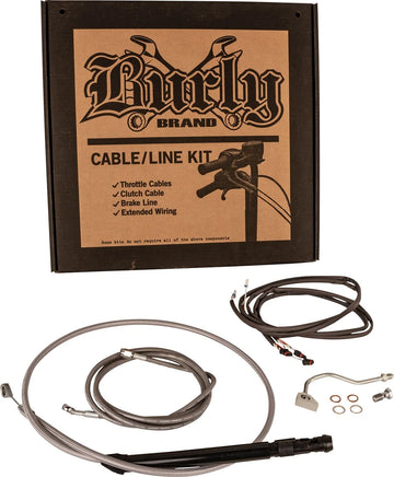 harley davidson touring [BURLY BRAND] – håndtagsbeslag til touring-modeller - 0