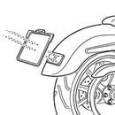 Harley Davidson Fxdrs 114 [HEINZ BIKES] – Distanzwürfel für Kennzeichenmontage