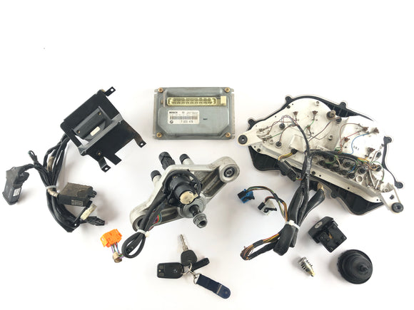 BMW K 1200 LT [2002] - Kit serrure avec antidémarrage et pont de fourche supérieur