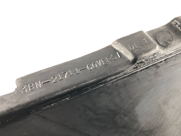 Yamaha dt 125 r de03 [1999] - revestimento lateral de revestimento traseiro à esquerda