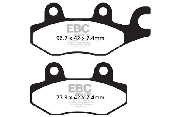 Yamaha Tenere 700 [EBC] -FA-HHシリーズSintermetal Brake Pads