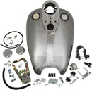 harley-davidson Sportster s [DRAG SPECIALTIES] — удлиненный бак Quickbob® с резиновым креплением для прикрепленного спидометра.-1
