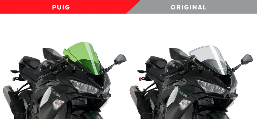KAWASAKI ZX-6R NINJA [2018] – Z-Racing scherm – zwaar getint