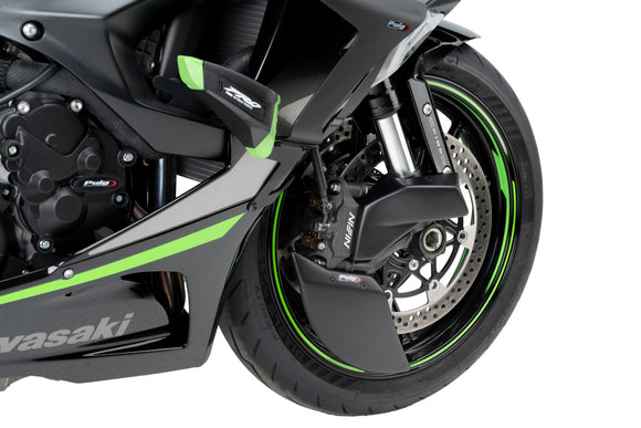KAWASAKI ZX-6R NINJA [2025] — Охладитель тормозов — Матовый черный