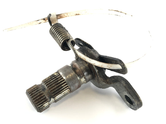 Yamaha V -Max 1200 2en [1997] - Voetremhendel As rennende achterwielrempedaal