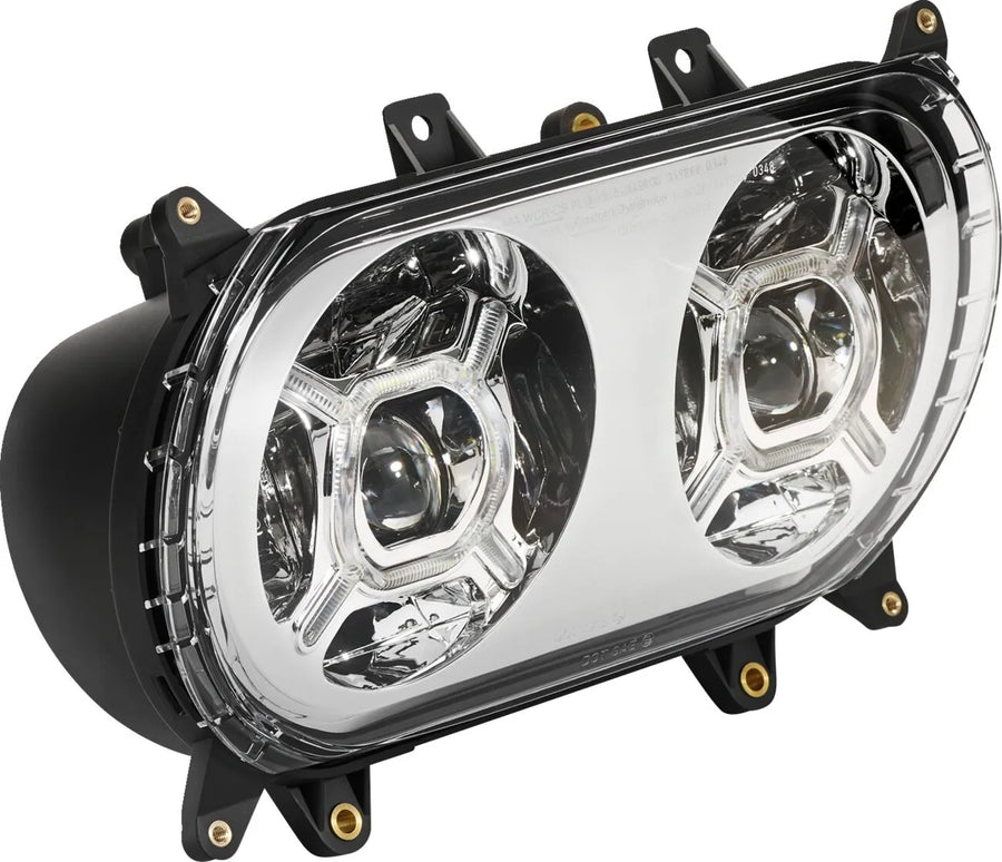 harley davidson fltruse [CUSTOM DYNAMICS] – Double-X LED-strålkastare